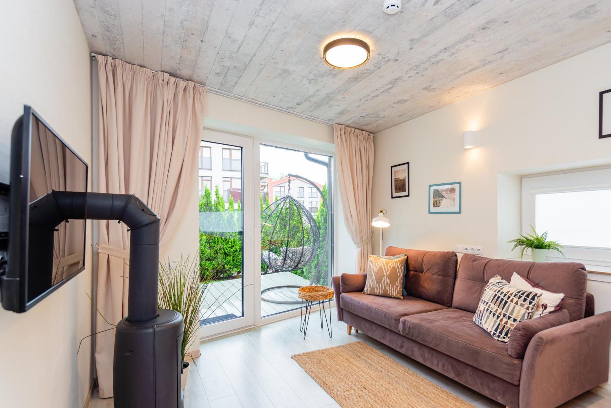 Zalia Kopa Apartamentai Salia Juros Palanga Extérieur photo