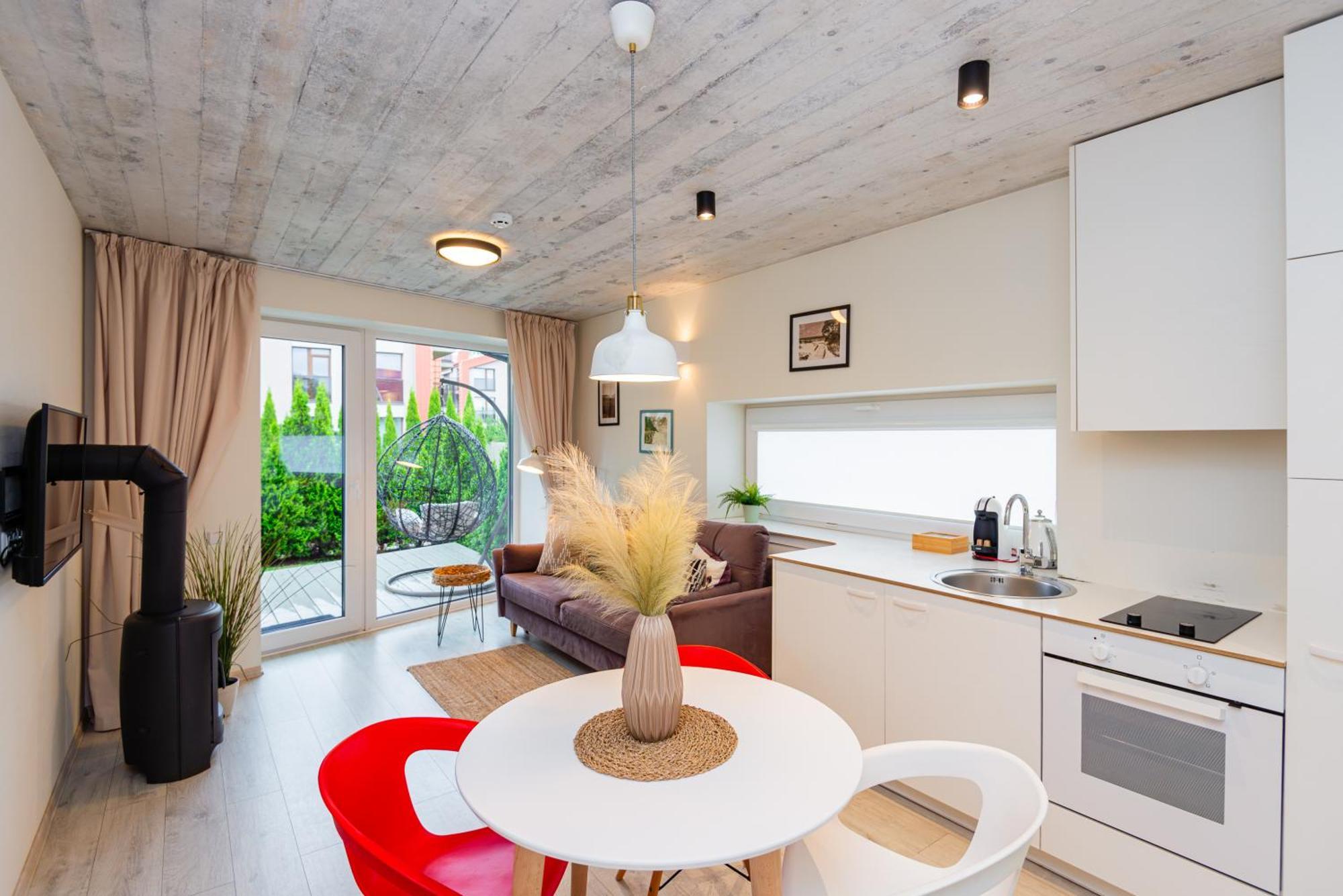 Zalia Kopa Apartamentai Salia Juros Palanga Extérieur photo